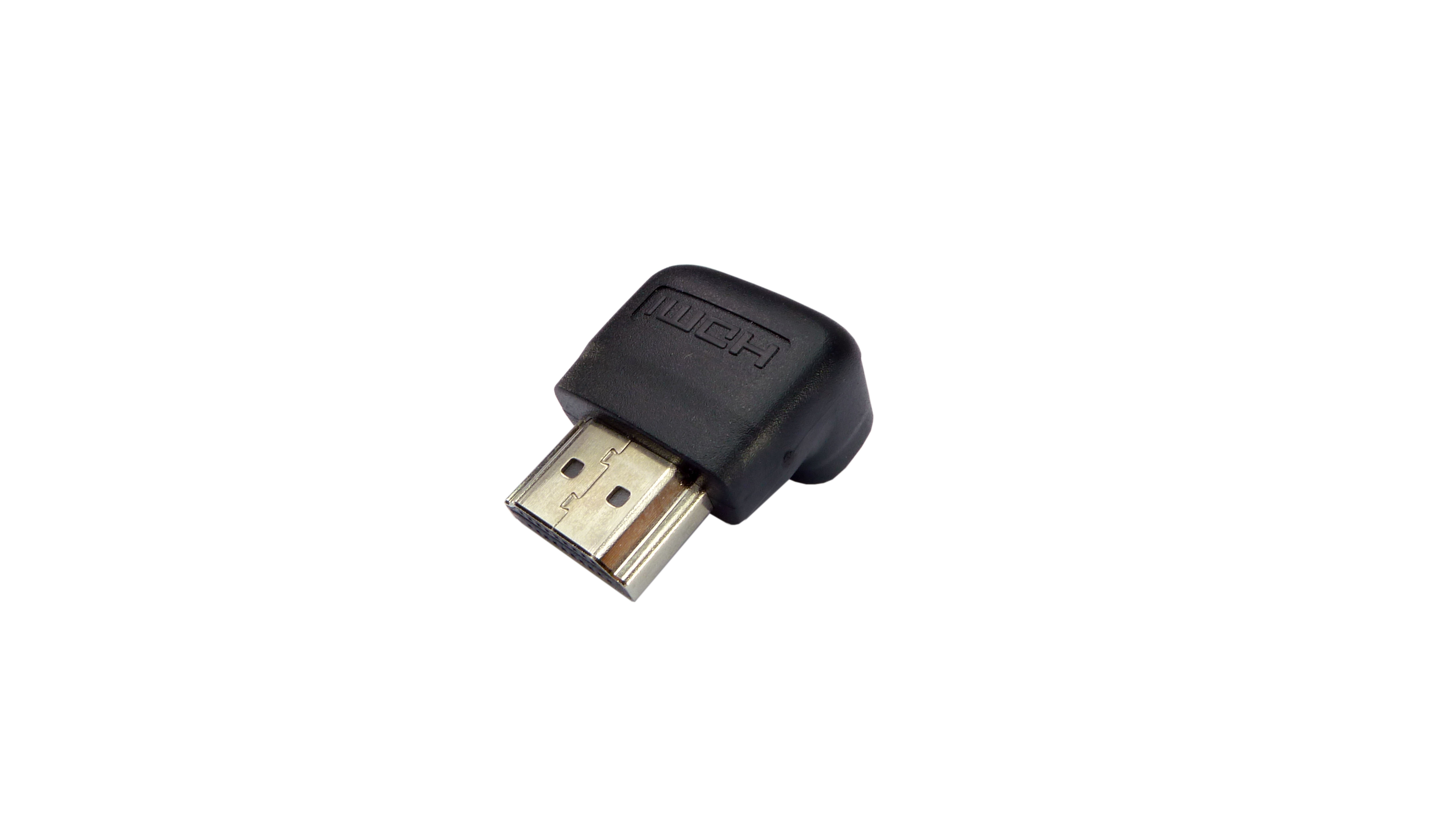 387 HDMI AM to AF 270 Degree Adapter